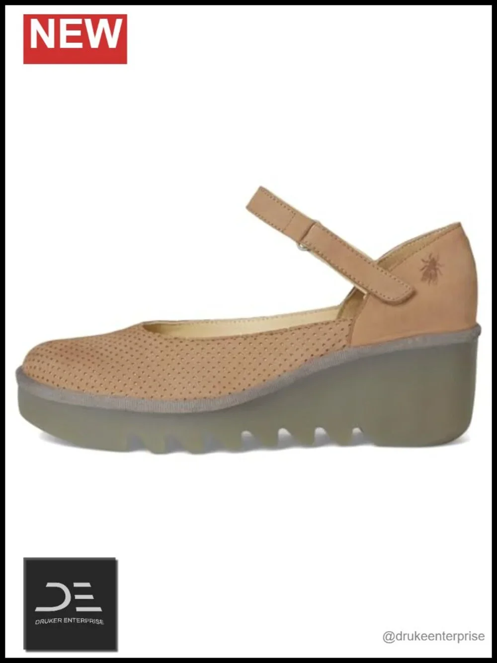 FLY London Women's Bawa581fly Suede Wedge Heel